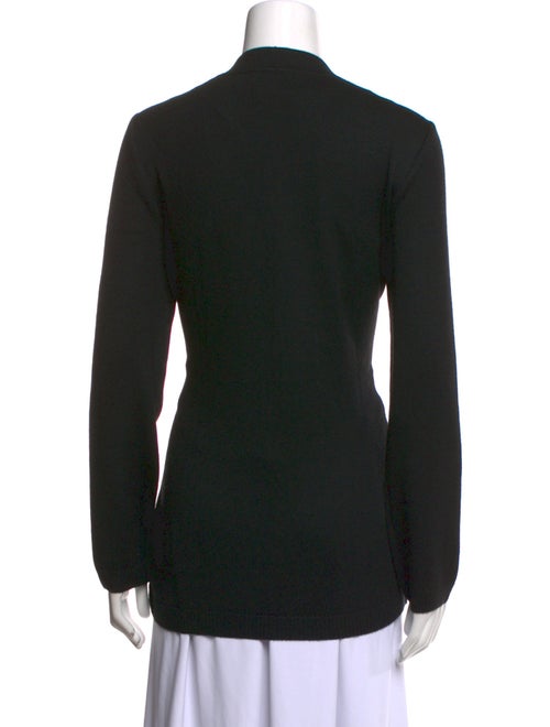 St. John Plunge Neckline Sweater