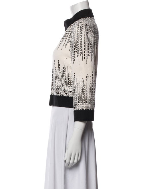 St. John Wool Tweed Pattern Evening Jacket