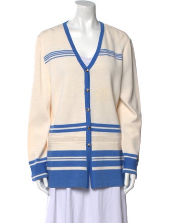 St. John Collection Wool Striped Sweater