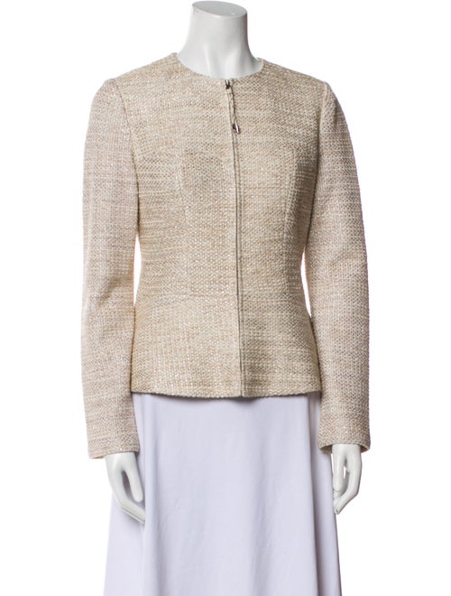 St. John Tweed Pattern Jacket