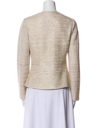 St. John Tweed Pattern Jacket