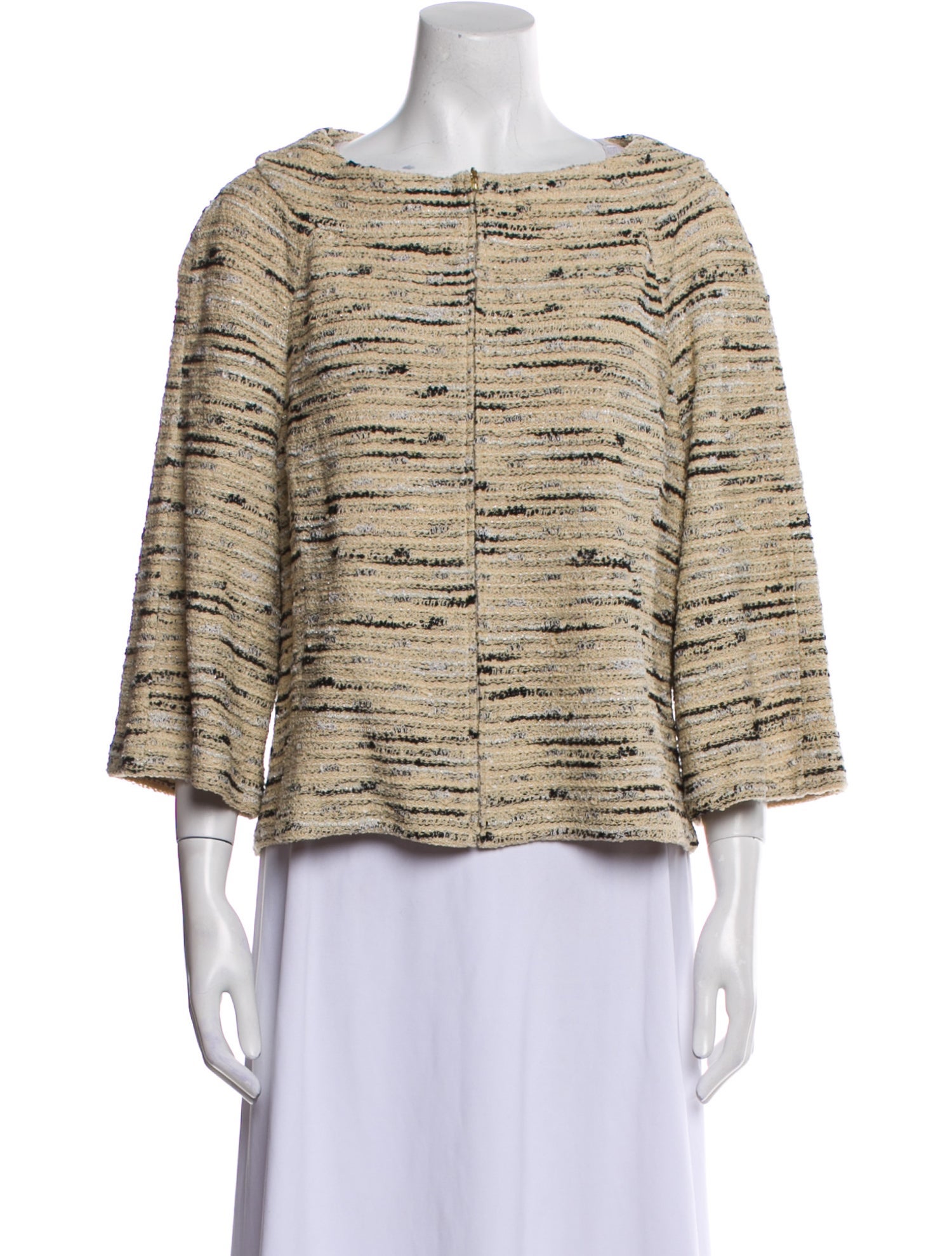 St. John Tweed Pattern Jacket