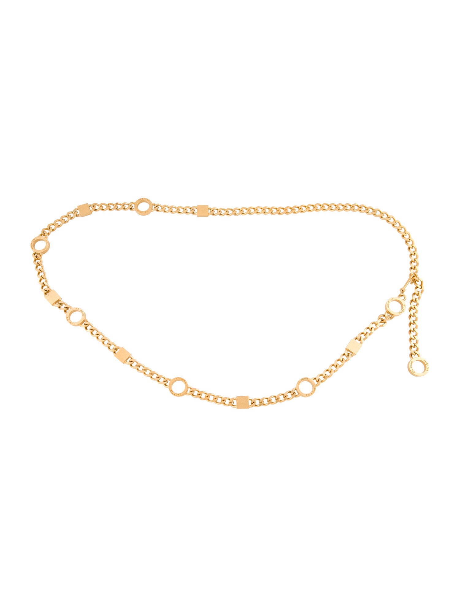 St. John Skinny Metal Waist Belt