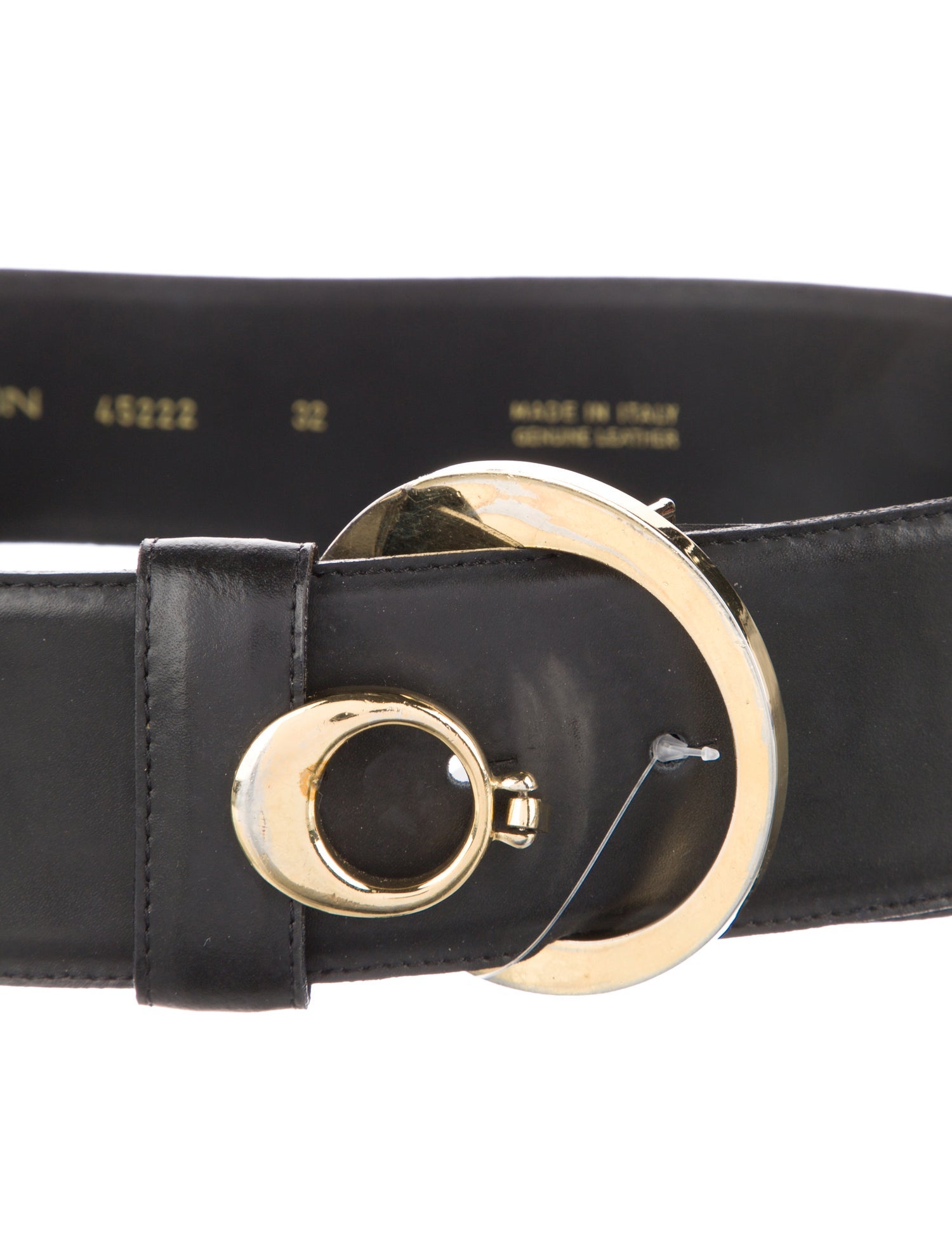 St. John Wide Leather Belt