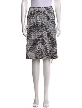St. John Wool Knee-Length Skirt