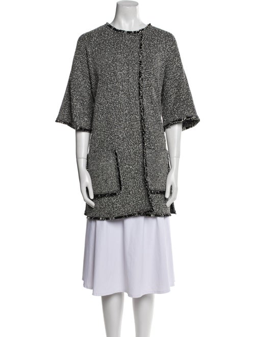 St. John Wool Tweed Pattern Jacket