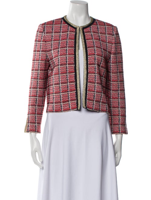 St. John Wool Tweed Pattern Evening Jacket