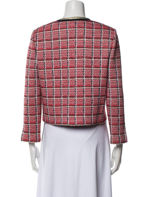 St. John Wool Tweed Pattern Evening Jacket