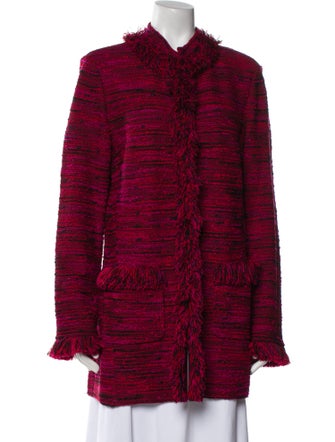 St. John Wool Tweed Pattern Evening Jacket