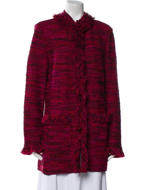 St. John Wool Tweed Pattern Evening Jacket