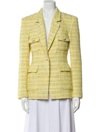 St. John Tweed Pattern Blazer