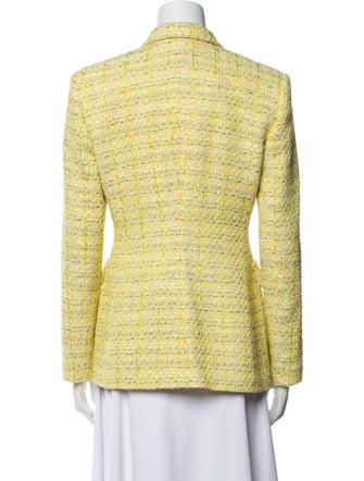 St. John Tweed Pattern Blazer