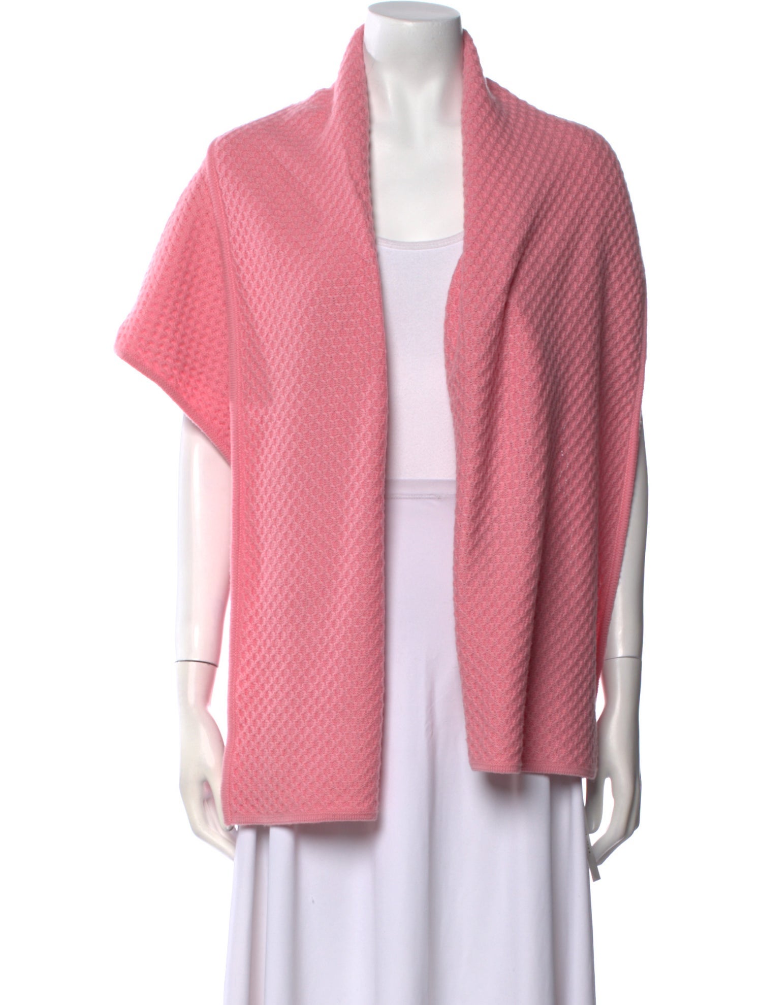 St. John Cashmere Open Front Sweater