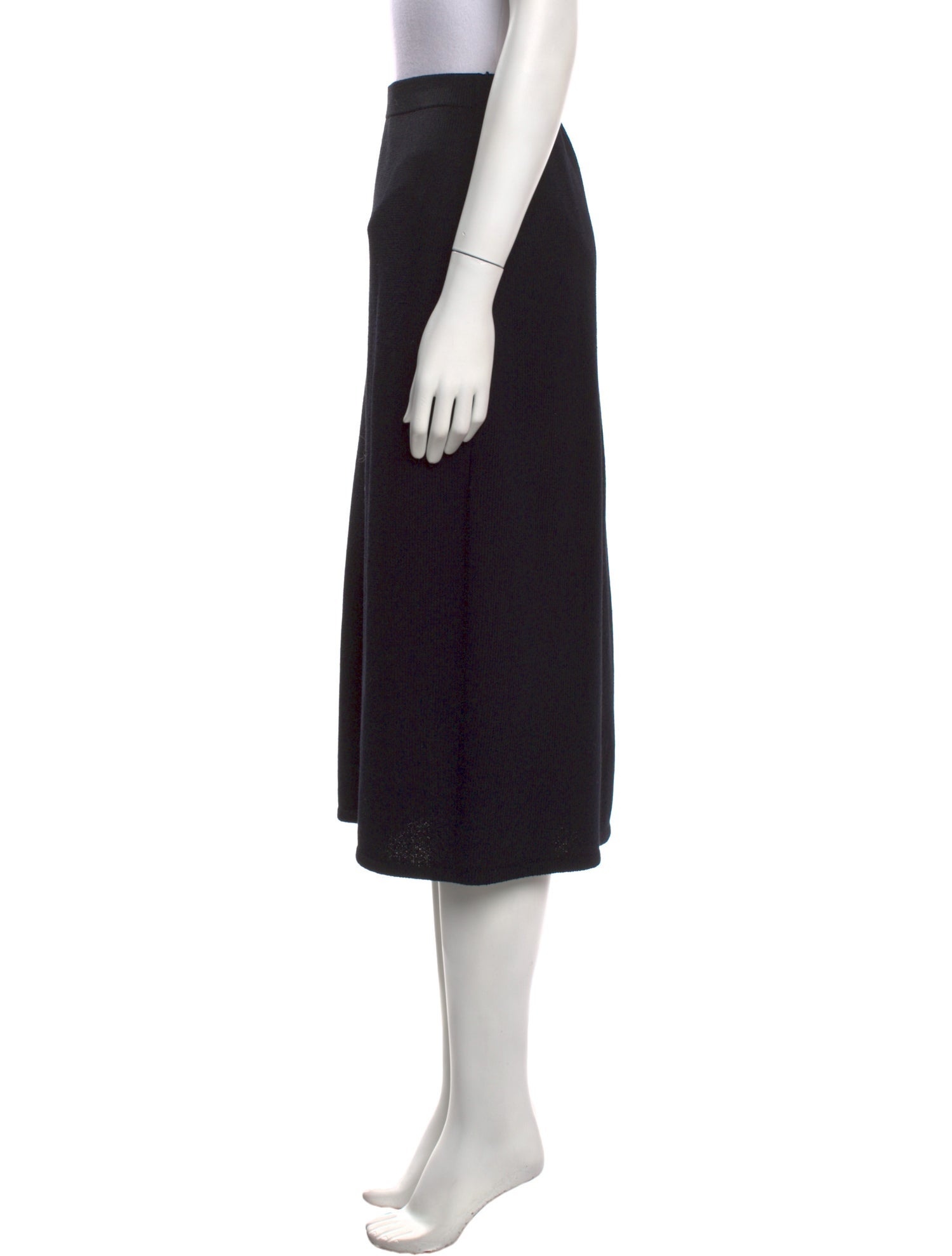St. John Wool Knee-Length Skirt