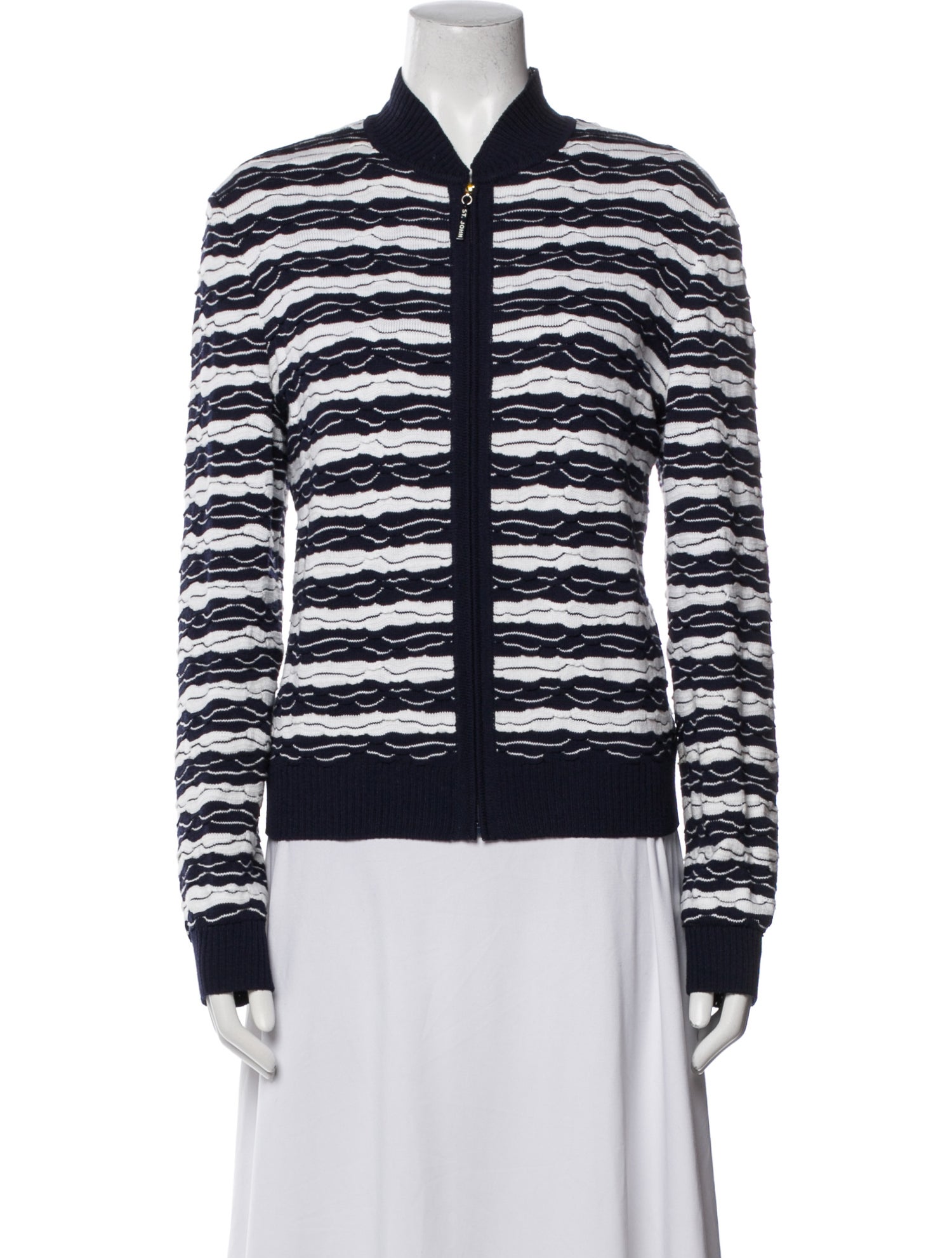 St. John Sport Wool Striped Set