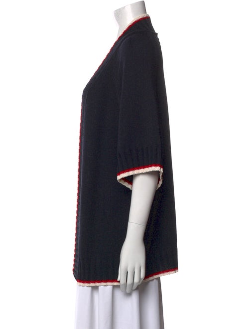 St. John Wool Striped Sweater