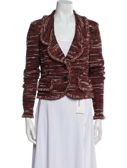 St. John Wool Tweed Pattern Evening Jacket