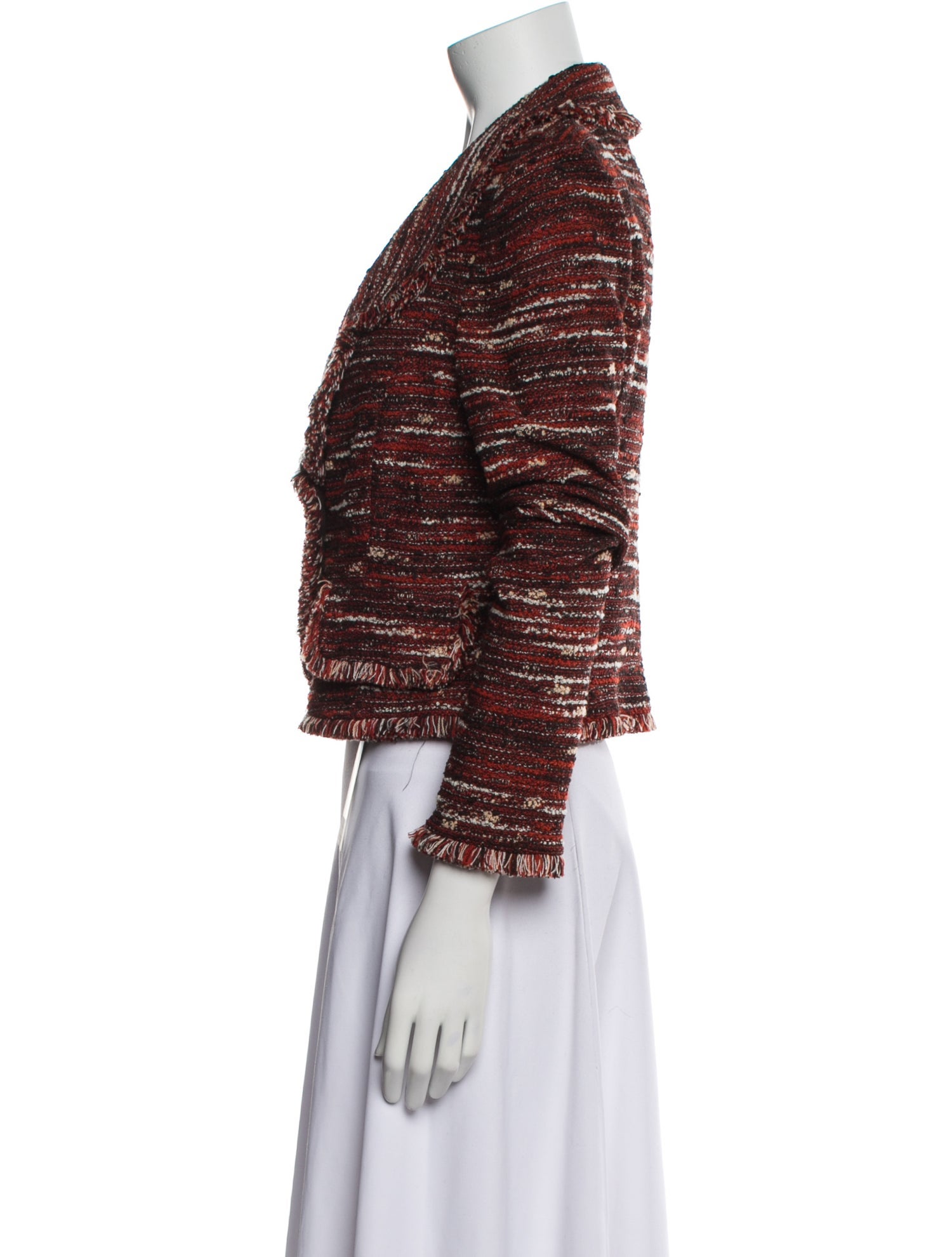 St. John Wool Tweed Pattern Evening Jacket