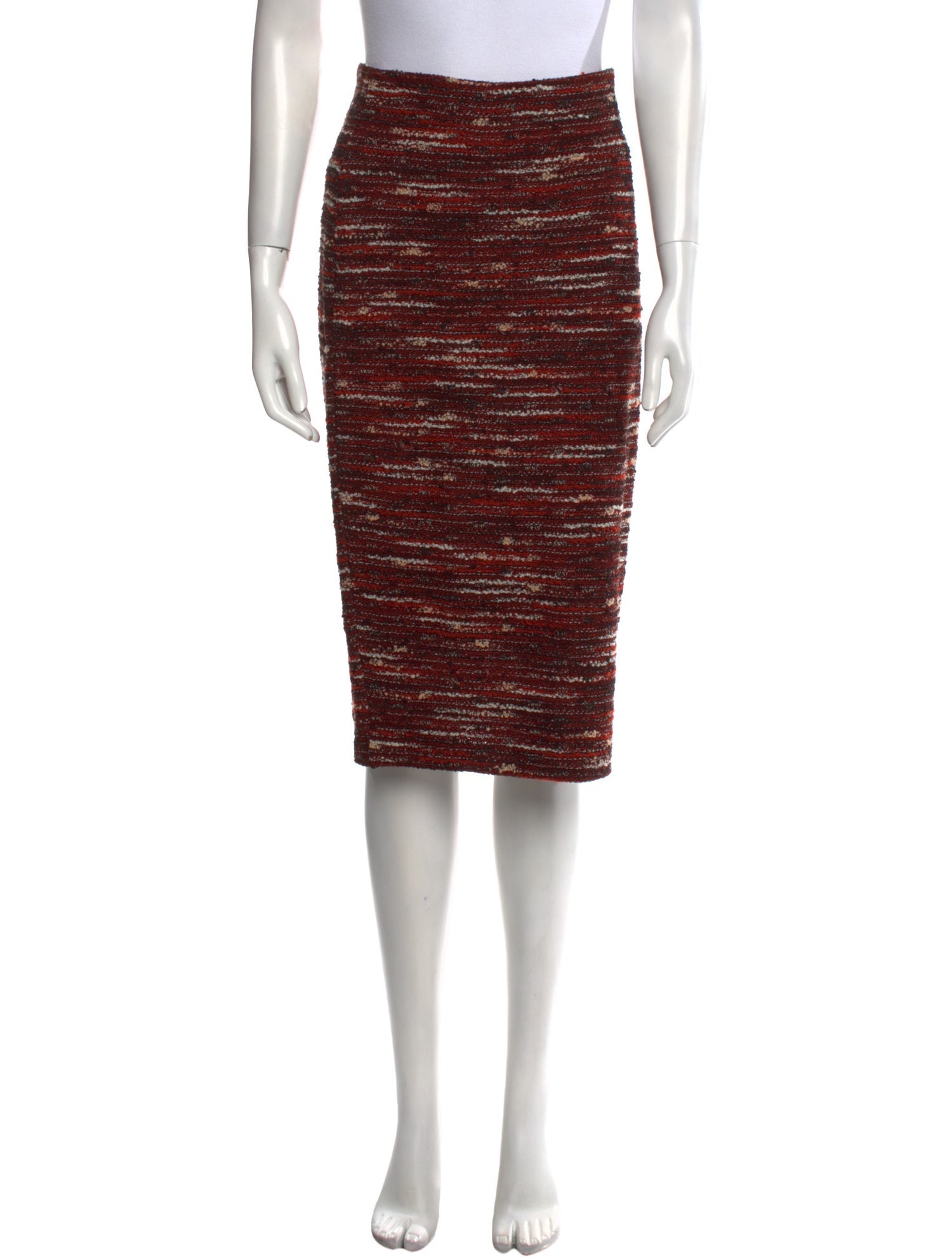 St. John Tweed Knee-Length Skirt