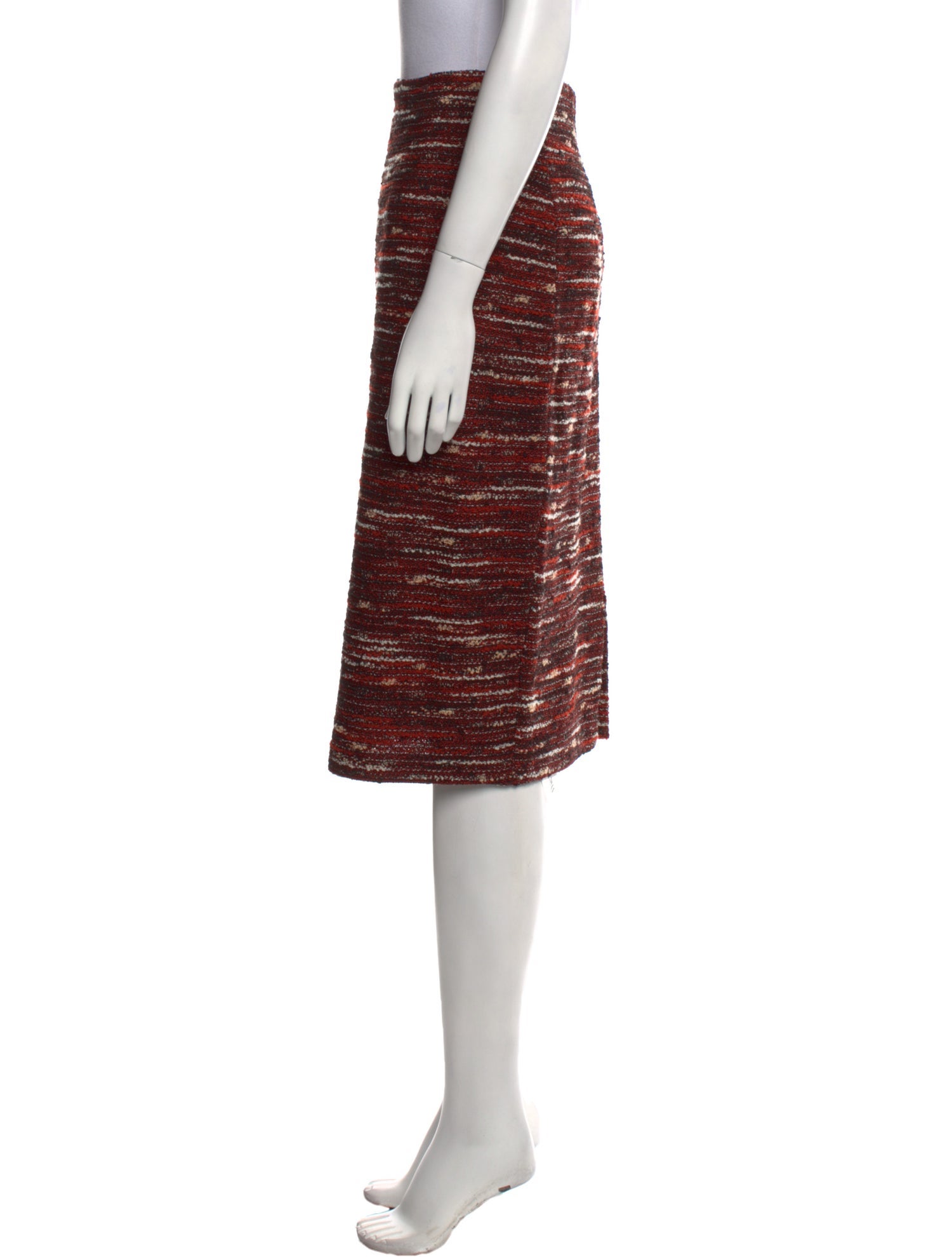 St. John Tweed Knee-Length Skirt