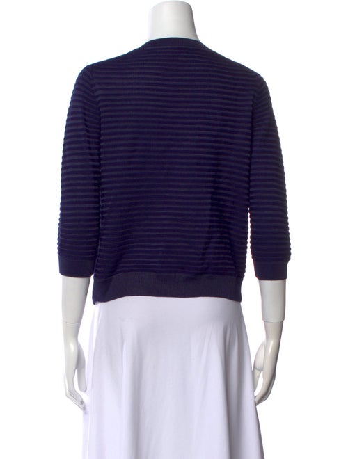 St. John Scoop Neck Sweater
