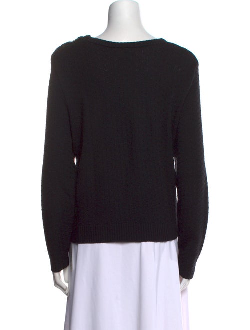 St. John Wool Scoop Neck Sweater