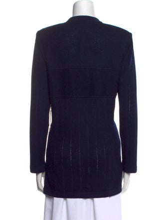 St. John Wool Mock Neck Tunic