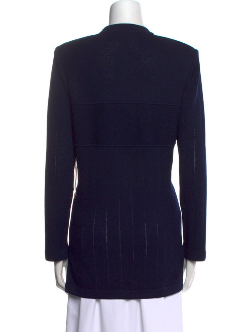 St. John Wool Mock Neck Tunic