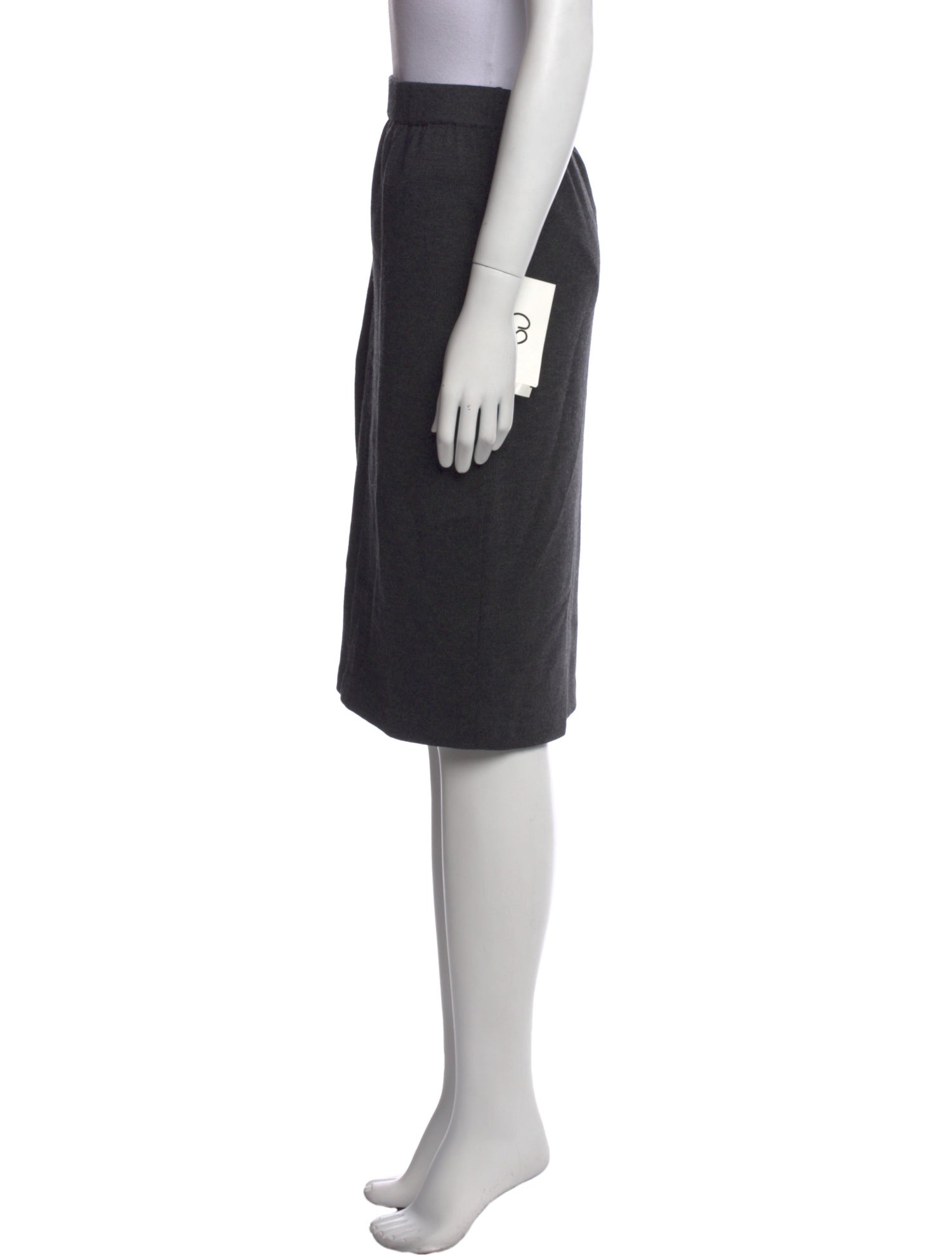 St. John Collection Wool Knee-Length Skirt