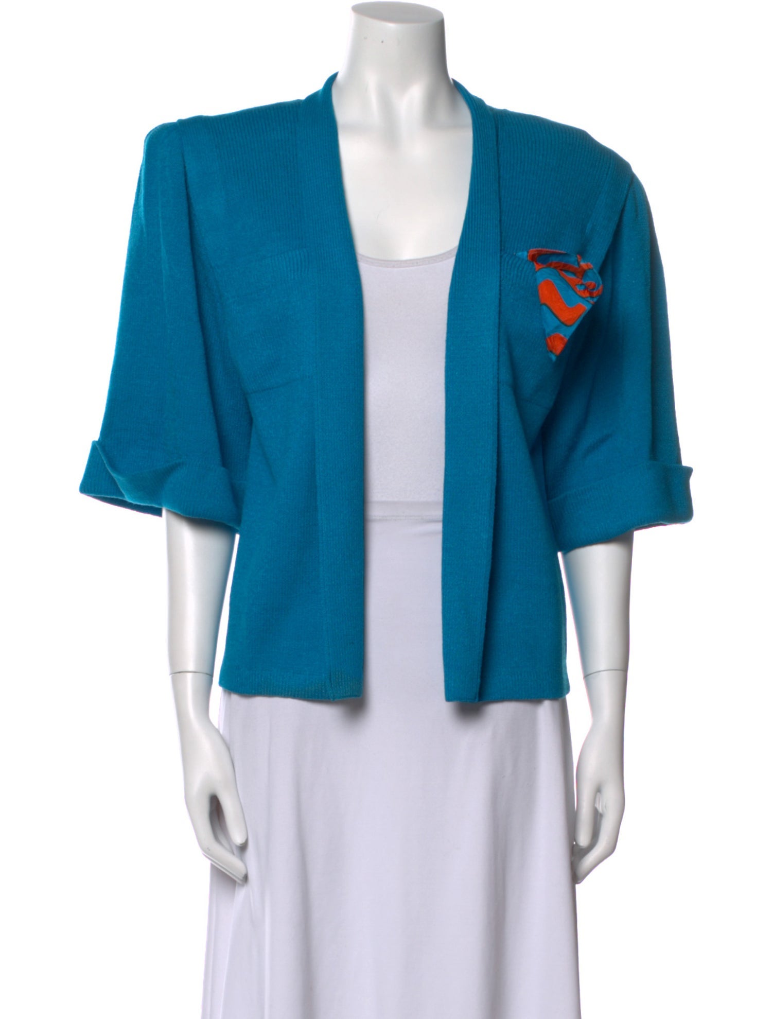 St. John Open Front Sweater