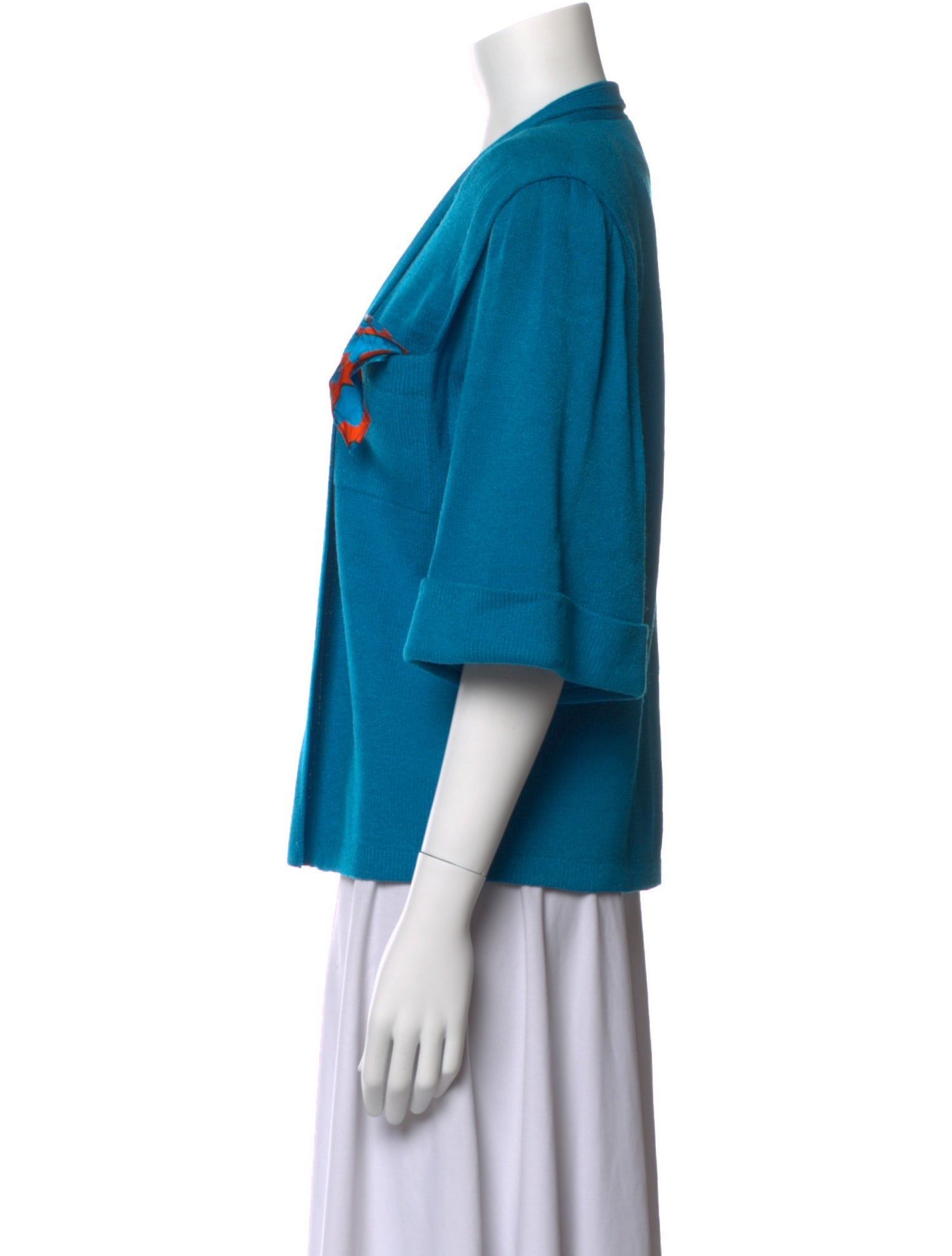 St. John Open Front Sweater