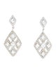 St. John Crystal Drop Earrings