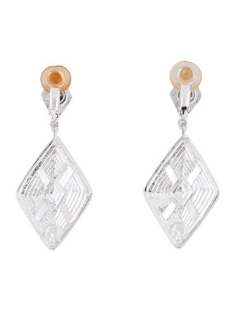 St. John Crystal Drop Earrings