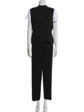 St. John Wool Pant Set