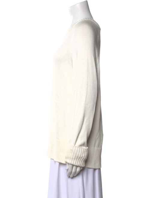 St. John Scoop Neck Sweater