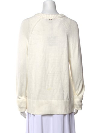 St. John Scoop Neck Sweater