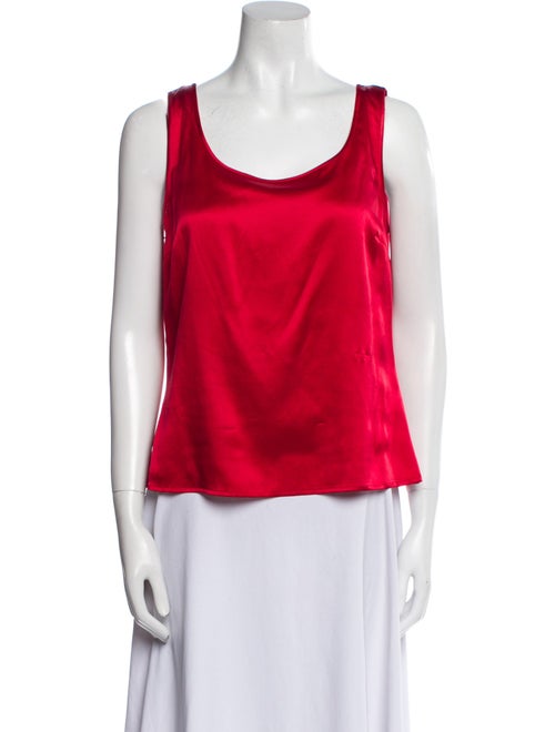 St. John Silk Plaid Print Set