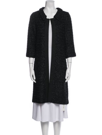 St. John Tweed Pattern Coat