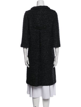St. John Tweed Pattern Coat