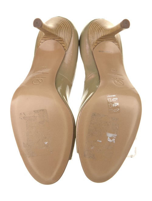 St. John Patent Leather Sandals