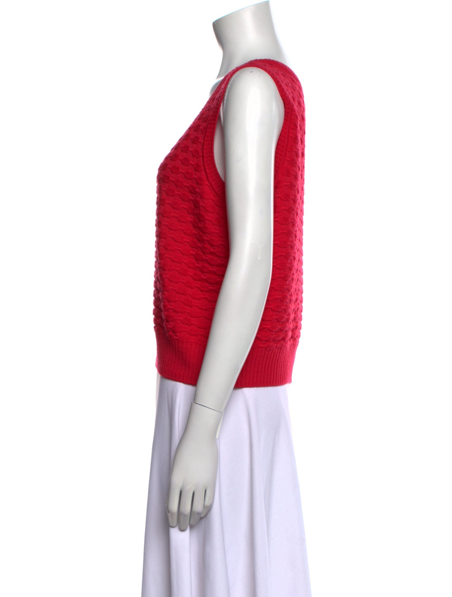 St. John Sport Wool Scoop Neck Sweater