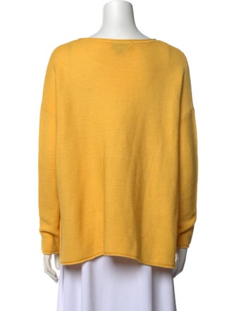 St. John Wool Scoop Neck Sweater