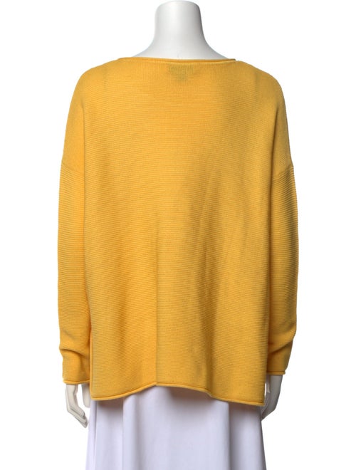 St. John Wool Scoop Neck Sweater