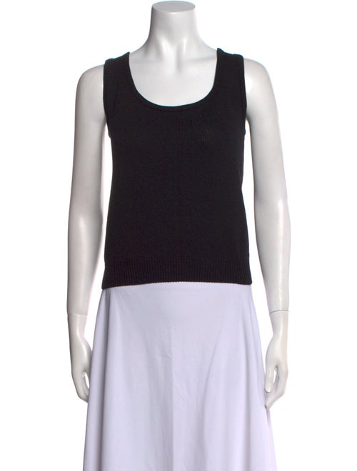 St. John Scoop Neck Sweater