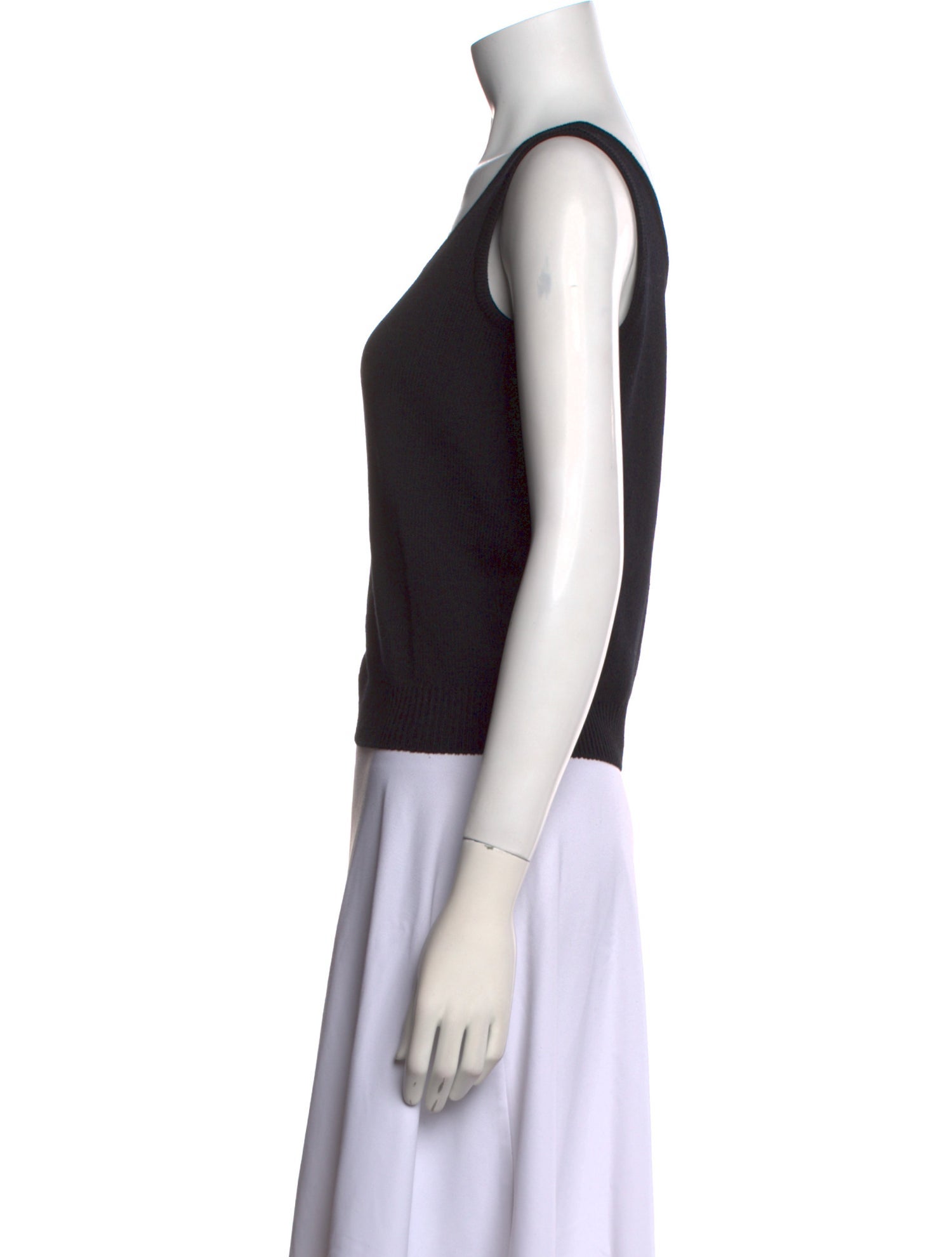 St. John Scoop Neck Sweater