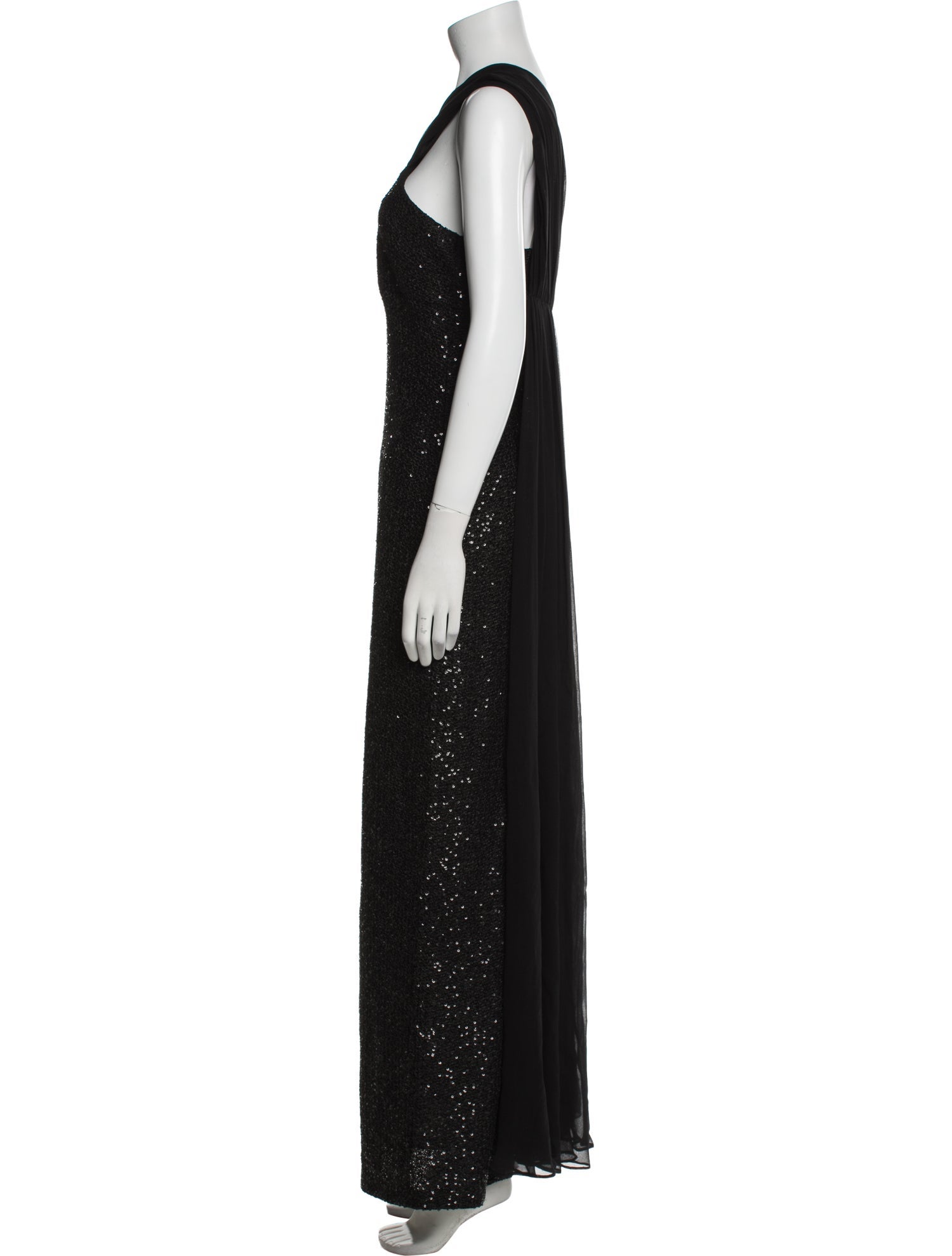 St. John Halterneck Long Dress