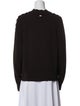 St. John Wool Mock Neck Sweater