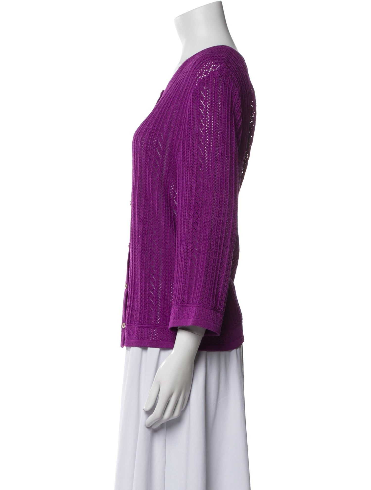 St. John Wool Scoop Neck Sweater