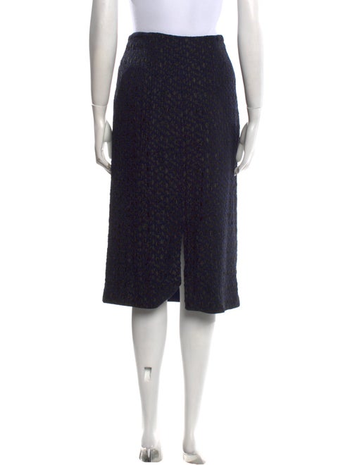 St. John Printed Knee-Length Skirt