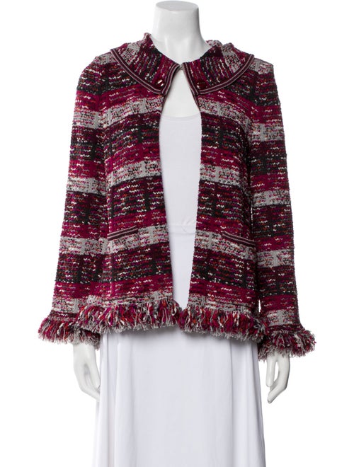 St. John Wool Tweed Pattern Evening Jacket